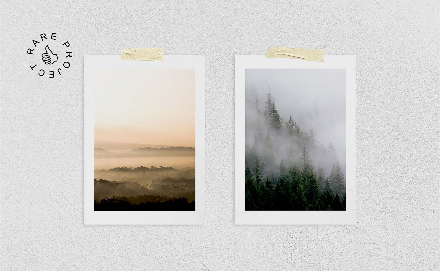 3 beautiful living room interior scenes with photo frames and poster psd mockups to showcase your beautiful photo, design, painting or artwork. Free Download Print Mockups Design Rare Project