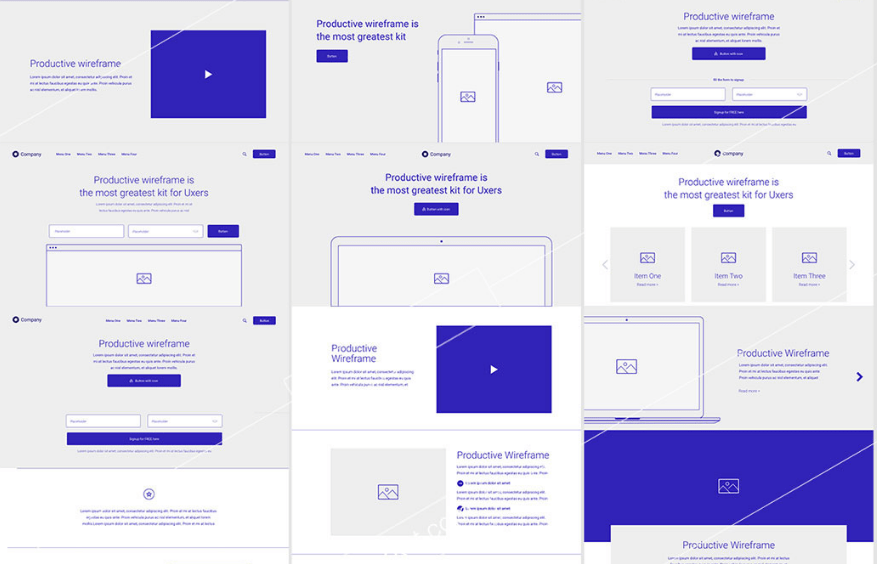 In this collection, you'll find 170 mobile and 90 website wireframe templates . 35 Best Free Adobe Xd Ui Kit For App And Web Design By Amy Smith Prototypr