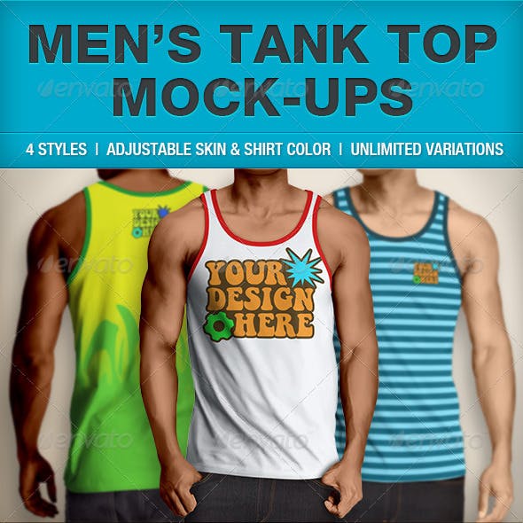 Here, you'll find some 20+ best tank top mockup psd templates with high quality features. 430 Best Tank Top Mockup Templates Free Premium