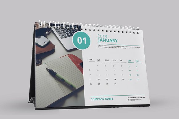 Tent calendar free mockup to showcase your desk calendar design in a photorealistic look. 110 Best Calendar Mockup Templates Free Premium