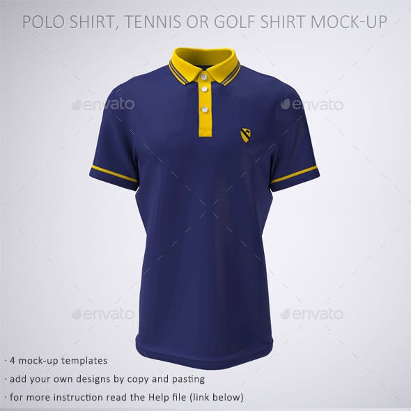 Free polo shirt psd mockup to showcase your branding design in a photorealistic look. 240 Best Polo Shirt Mockup Templates Free Premium