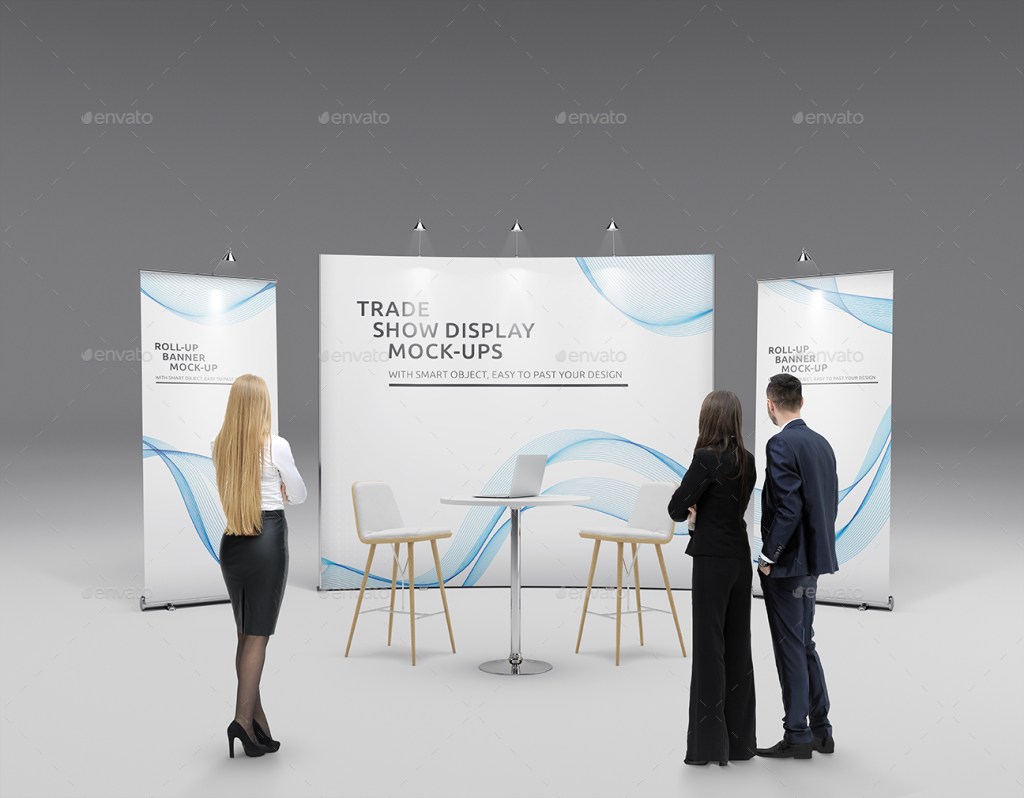 20+ Download Trade Show Banner Mockup Free&nbsp;Psd