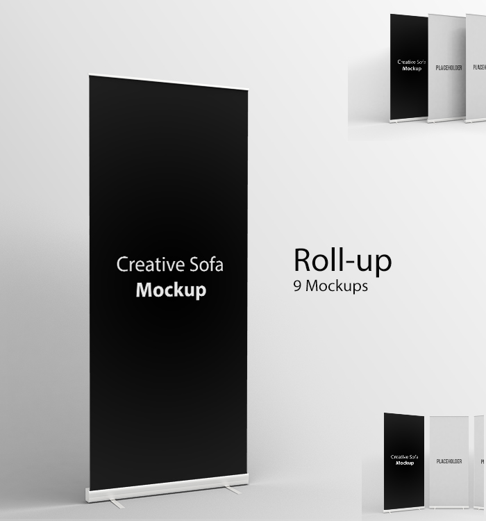 JPG ✓ free for commercial use ✓ high quality images. Roll Up Mockup Free Download Creative Sofa