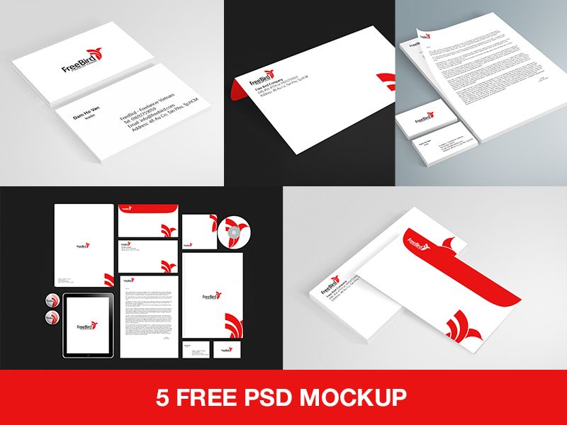 35+ Download Stationery Mockup Free Psd