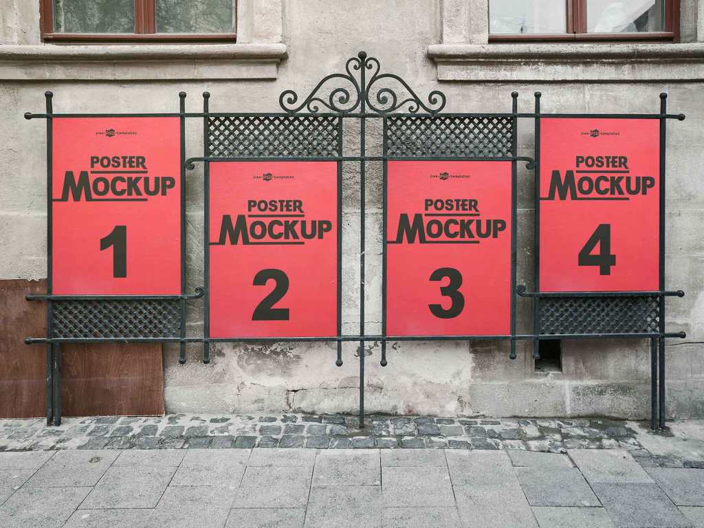 32+ Download Street Flyer Mockup&nbsp;Psd