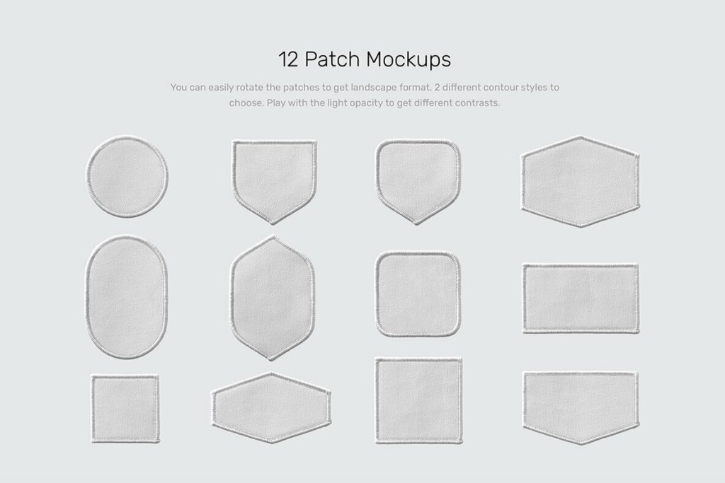 18+ Download Square Patch Mockup Free&nbsp;Psd