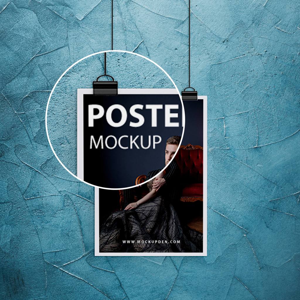 45+ Download Close Up Poster Mockup Free Psd