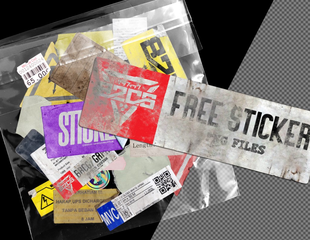 46+ Download Sticker Mockup Online Free Psd