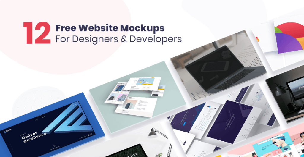 13+ Download Website Display Mockup&nbsp;Psd