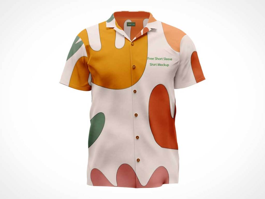 18+ Download Short Sleeve Shirt Mockup Psd&nbsp;Free