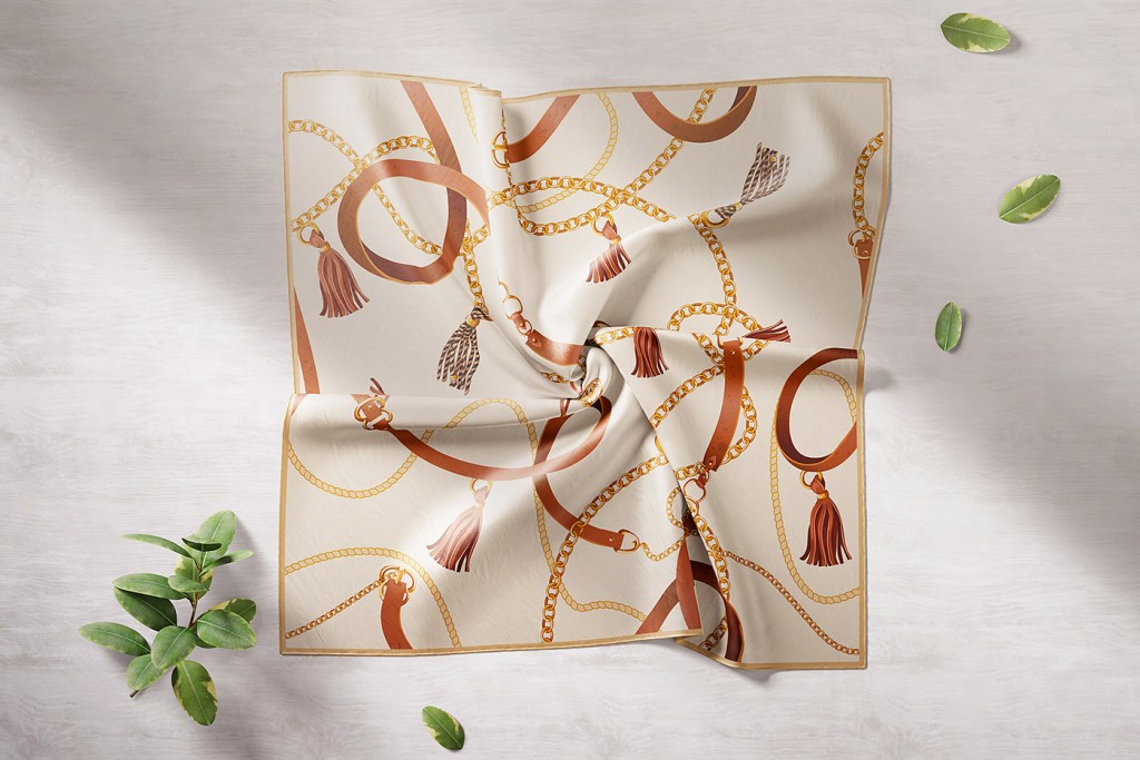 14+ Download Silk Scarf Mockup Psd&nbsp;Free