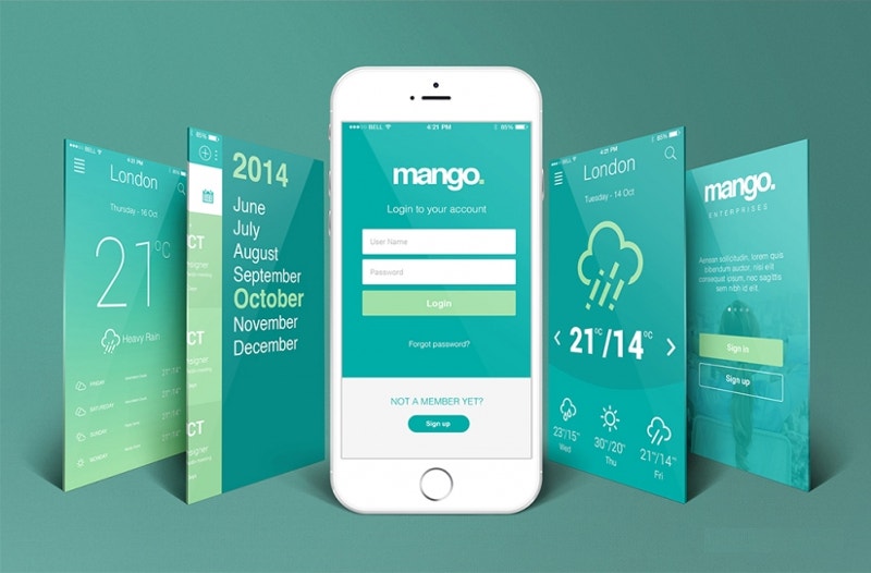 12+ Download Screen Presentation Mockup&nbsp;Psd